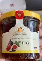 Mängden socker i Confiture de figue