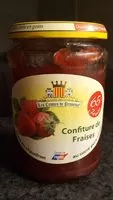 Mängden socker i Confiture de fraises