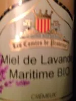 Mängden socker i Miel de lavande maritime bio Crémeux