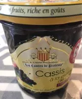 Mängden socker i Confiture de cassis à la crème de cassis