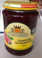 Mängden socker i Confiture de framboise bio