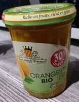 Mängden socker i Confiture d'oranges bio