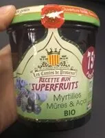 Mängden socker i Confiture aux Superfruits Myrtille, Mûre & Acai