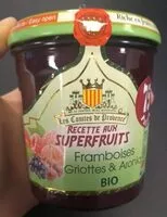 Mängden socker i Confiture aux Superfruits Framboise, Griotte & Aronia
