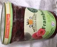 Mängden socker i Confiture de framboise bio