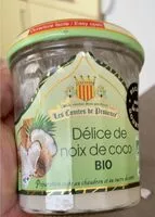 Mängden socker i Delice de coco
