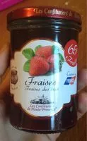 Mängden socker i Confiture fraises des bois