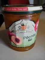 Mängden socker i Confiture Peche Bio
