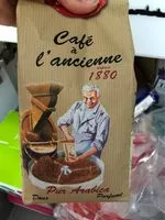 Mängden socker i Cafe moulu a l'ancienne FOLLIET CAFES