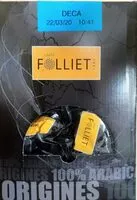 Mängden socker i Café décaféiné