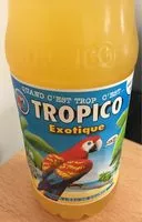 Mängden socker i Tropico saveur exotique