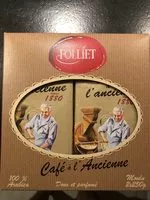 Mängden socker i Cafe moulu a l'ancienne