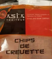 Mängden socker i Chips de crevette