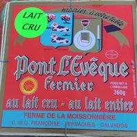 Mängden socker i Pont l'eveque fermier au lait cru