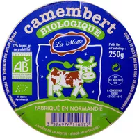 Mängden socker i Camembert Biologique (22 % MG)