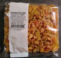 Mängden socker i Raisin golden
