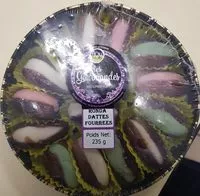 Mängden socker i Ronda dattes fourrees