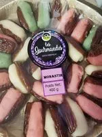Mängden socker i Dattes fourrées à la pâte d'amande