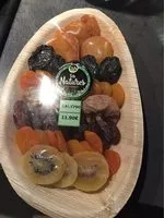 Mängden socker i Assortiment de fruits secs