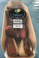 Mängden socker i Dattes fourrées