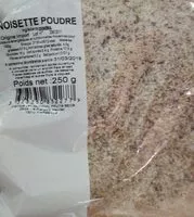 Mängden socker i Poudre de noisettes