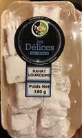 Mängden socker i Loukoums