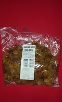 Mängden socker i Raisins secs golden