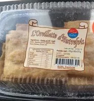 Mängden socker i L’oreillette d’autrefois