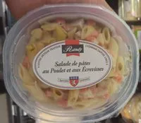 Mängden socker i Salade de Pâtes au Poulet et aux Écrevisses