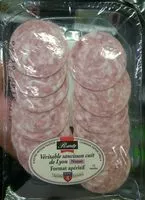 Mängden socker i Véritable saucisson cuit de Lyon nature
