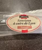 Mängden socker i Saucisson à cuire de Lyon