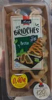 Mängden socker i Brioché au pesto