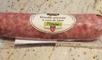 Mängden socker i Veritable saucisson a cuire de Lyon pistache, le