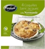 Mängden socker i Coquilles Saint Jacques à la Normande