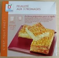 Mängden socker i Feuilleté aux 3 fromages