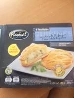 Mängden socker i Feuilletés noix de saint jacques et petits legumes