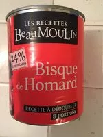 Mängden socker i Bisque de homard