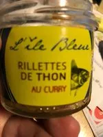 Mängden socker i L’ile bleu Rillettes de thon au curry