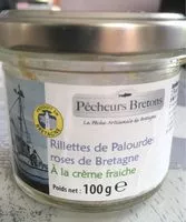 Mängden socker i Rillettes de palourdes roses de Bretagne à la crème fraiche