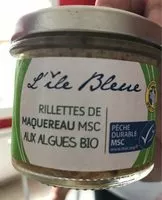 Mängden socker i Rillettes de maquereau aux algues bio