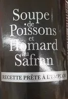 Mängden socker i Soupe de poisson et homards au safran