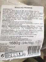 Mängden socker i Roule au fromage