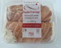 Mängden socker i Roulés fromage