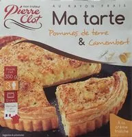 Mängden socker i Ma tarte Pommes de terre et camembert