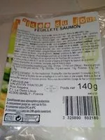 Mängden socker i Feuilleté au saumon