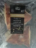 Mängden socker i Feuilletés bloc de foie gras de canard & pommes