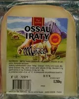 Mängden socker i Ossau Iraty pur brebis