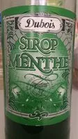 Mängden socker i Sirop menthe