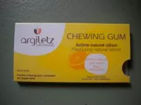 Mängden socker i chewing gum arôme naturel citron