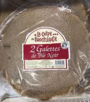 Mängden socker i Galettes de blé noir